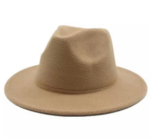 Load image into Gallery viewer, Matte Fedora Hat - Carmel
