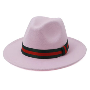 Unisex Fedora Hat - Pink